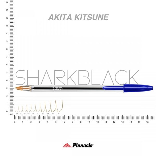 ANZUELO PINNACLE AKITA KITSUNE 20 UNIDADES - Imagen 3