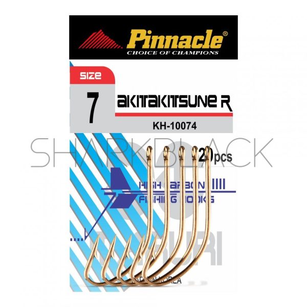 ANZUELO PINNACLE AKITA KITSUNE 20 UNIDADES