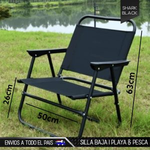 Silla Baja para playa y pesca