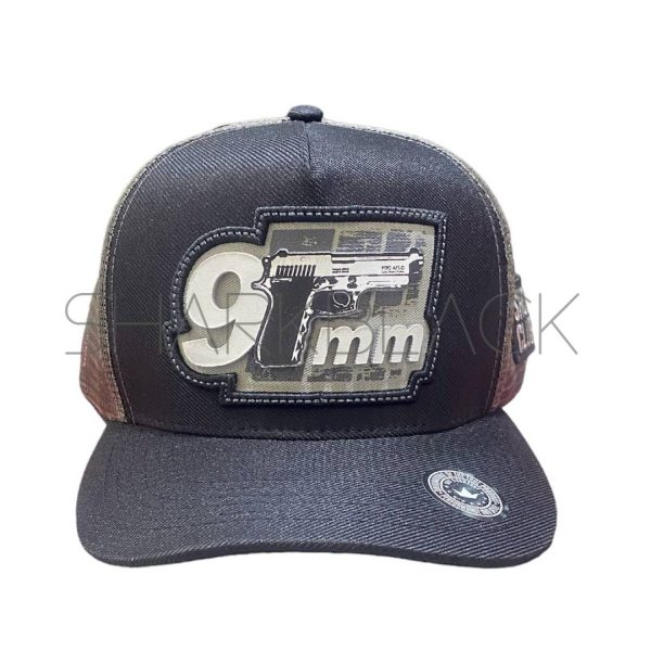 KEPI 9MM NEGRO