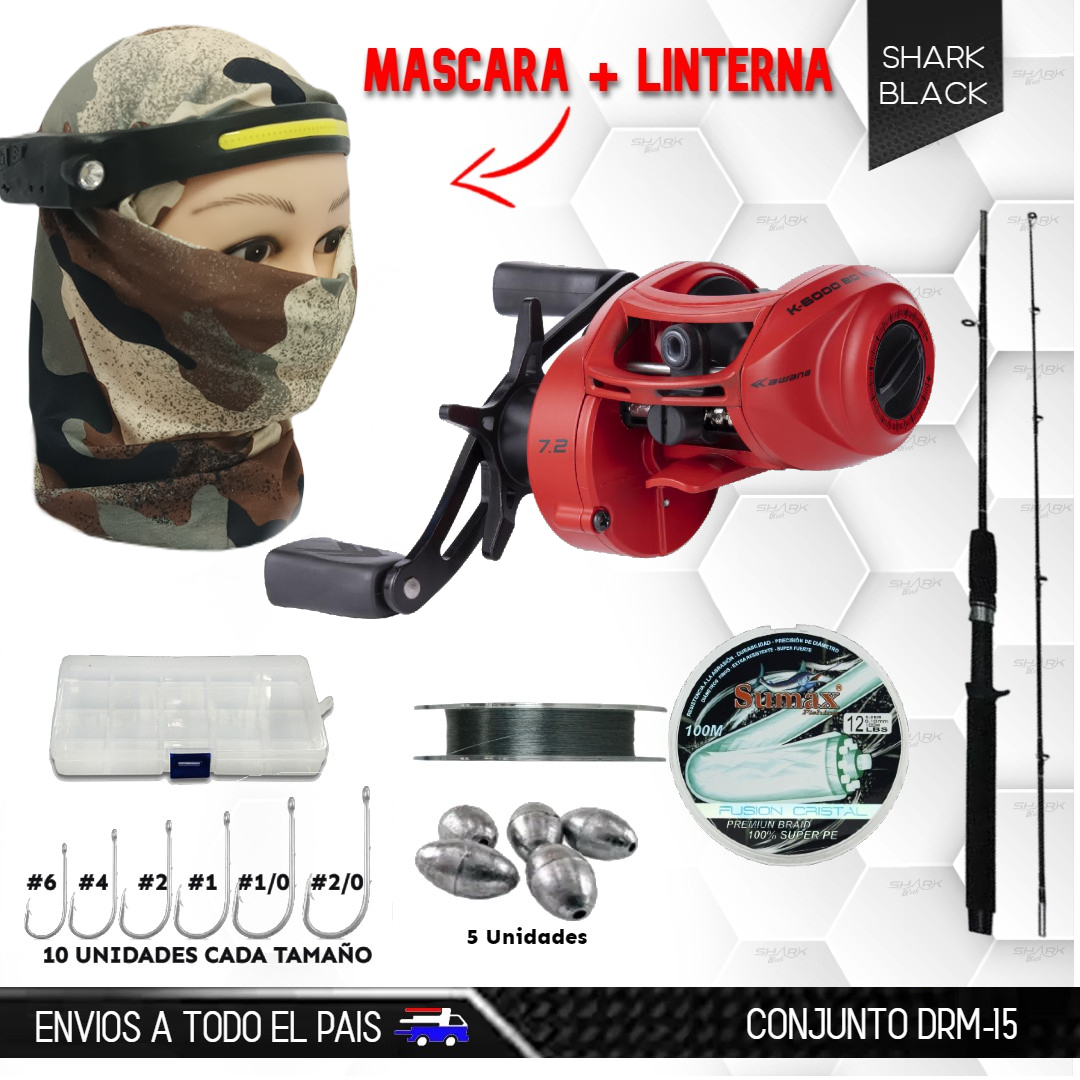 Conjunto de Pesca DRM-15