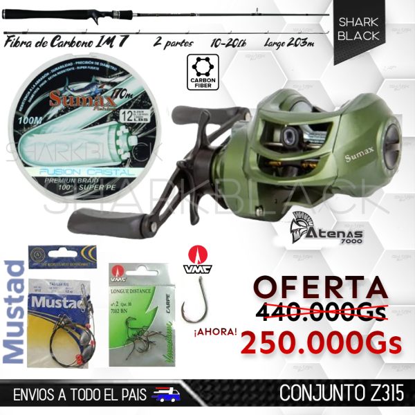 Conjunto de Pesca Z315 (Agotado)