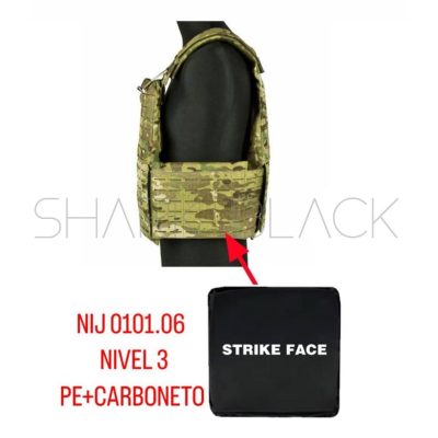 PLACA LATERAL NIVEL 3 205X205MM SNP1209
