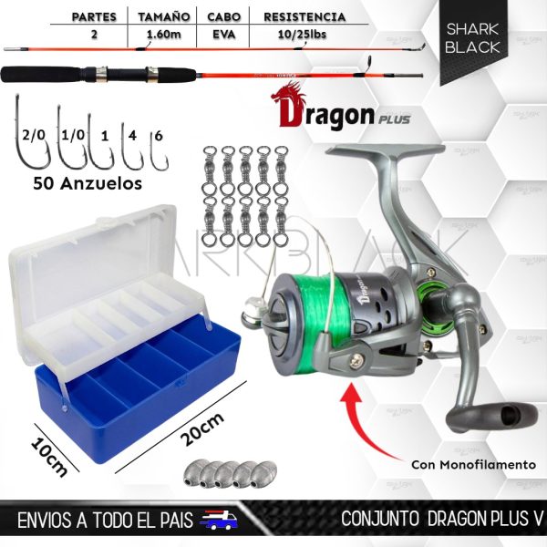 CONJUNTO  DRAGON PLUS V