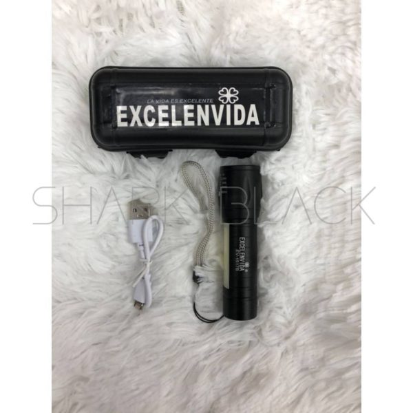 LINTERNA DE BOLSILLO X900 T9800W CABLE USB EV-1517B