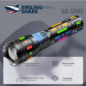 LINTERNA USB SHARK M77 8.400LMS SD-5993
