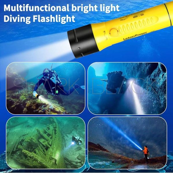 LINTERNA DE BUCEO 3.000LMS IP68 Q19 - Imagen 2