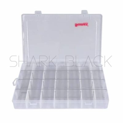 Caja de Pesca Sumax LB-0328C – Organizador 28 Divisiones 28 cm