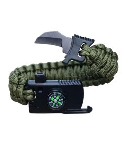 PULSERA PARACORD VERDE 1241-V