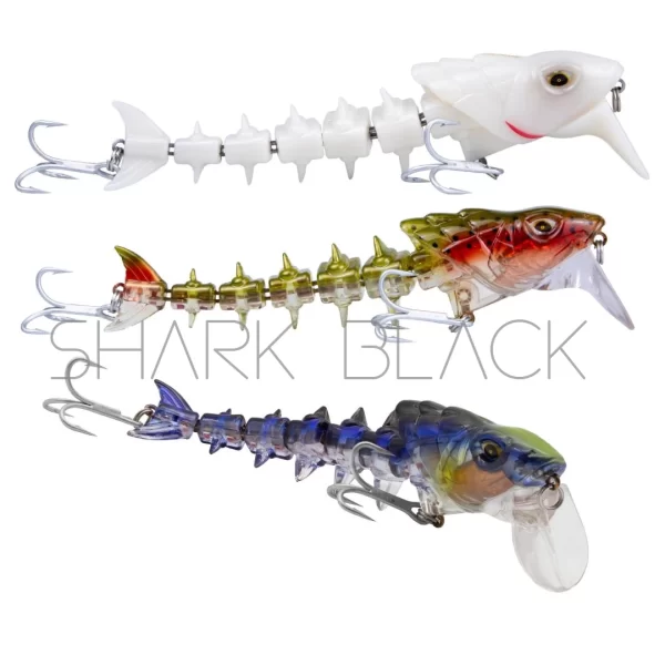 Señuelo Strike Pro Articulado EG-067A - Bonehead 140 (S) – Edición Limitada, 14 cm, 48 g