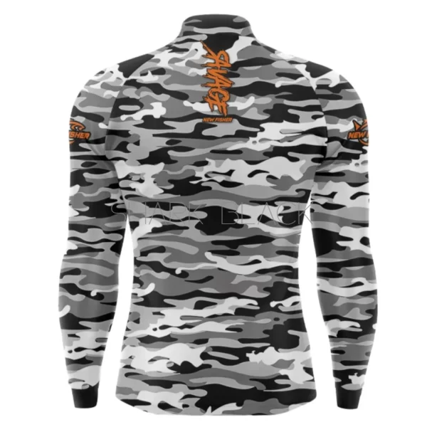 Remera de pesca camu - Imagen 3