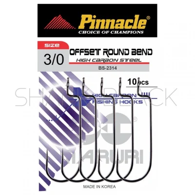 Anzuelo Pinnacle Offset Round Bend