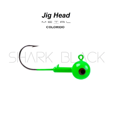 Anzuelo Jig Head Metal Colorido c/ 6 Unidad