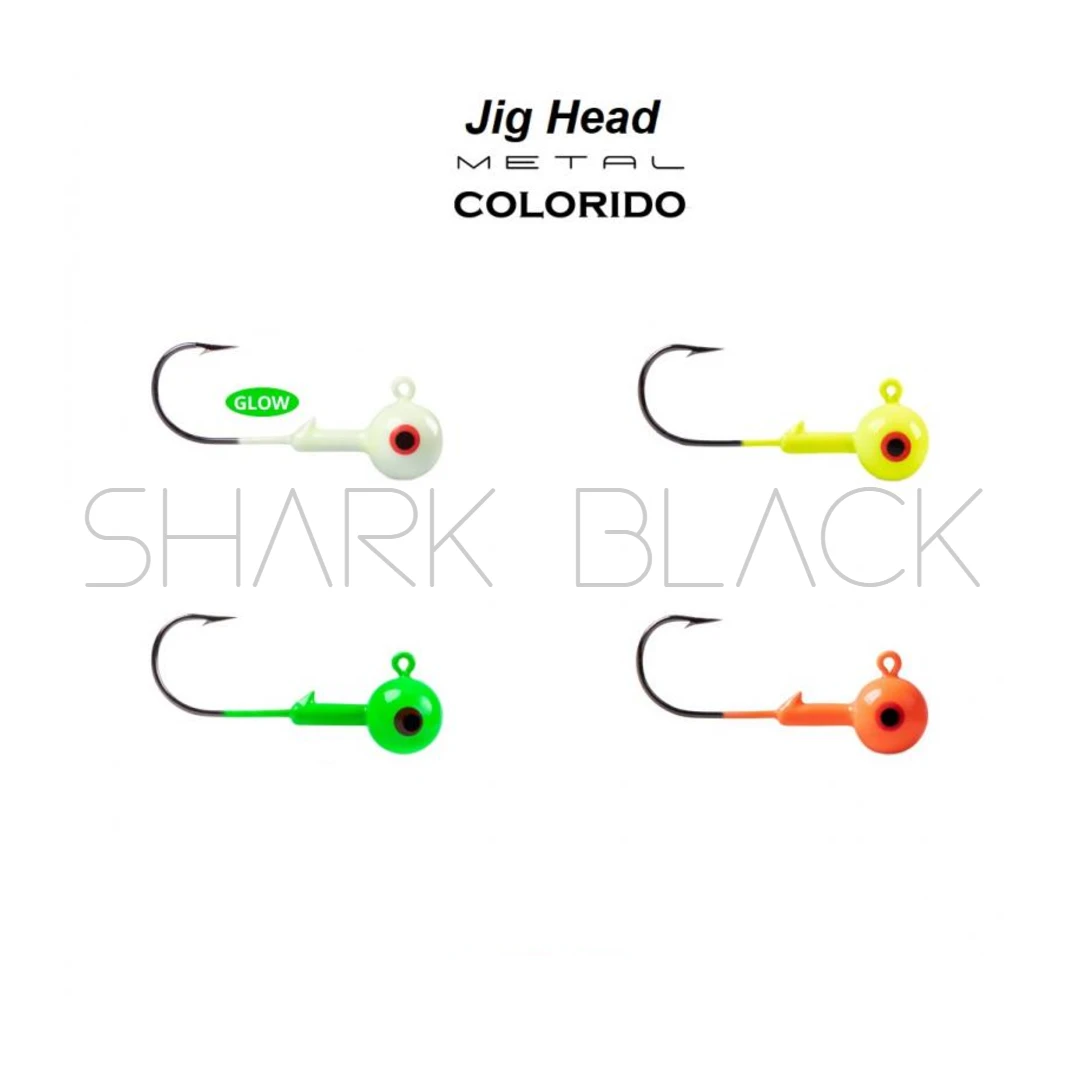 Anzuelo Jig Head METAL Colorido c/ 6 unidad - Imagen 2