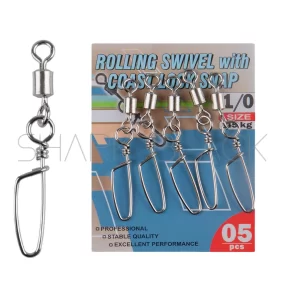 Girador c/ Snap ROLLING SWIVEL COAST LOCK SNAP