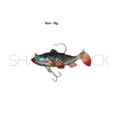 Señuelo Soft LW011 | 8 cm | 18 g | Pack de 5 Unidades