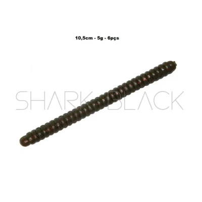 Señuelo Soft Minhoca W121 #B152 | 13,5 cm | 8 g | Pack de 9 Unidades