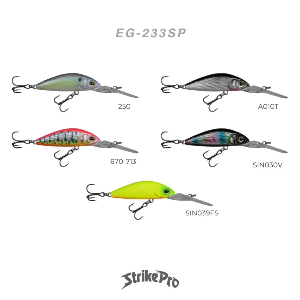 Strike Pro EG-233 - Crank de Fondo 4.8cm 5.2g - Imagen 2