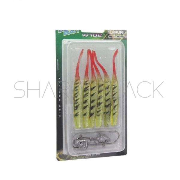 Señuelo Soft Bait Maruri W182 | 10 cm | Pack de 6 Unidades - Imagen 3
