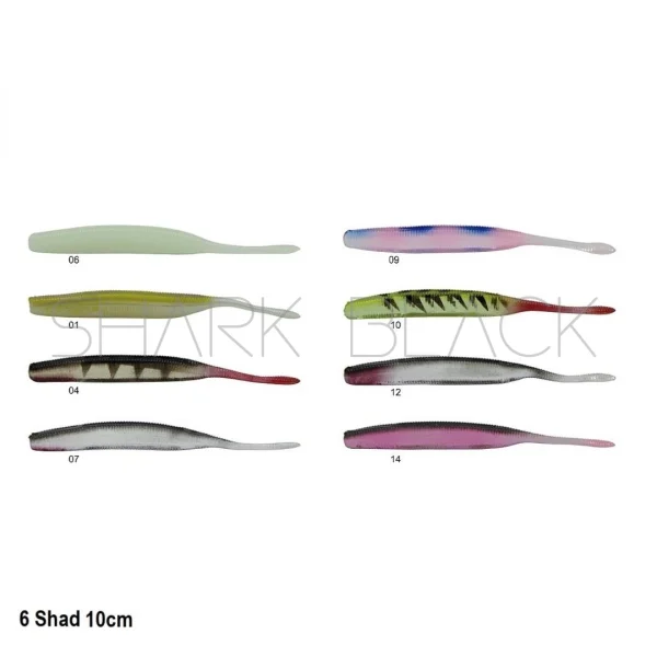 Señuelo Soft Bait Maruri W182 | 10 cm | Pack de 6 Unidades - Imagen 4