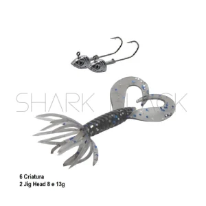 Señuelo Soft Bait W197 | 7 cm | Pack de 6 Unidades