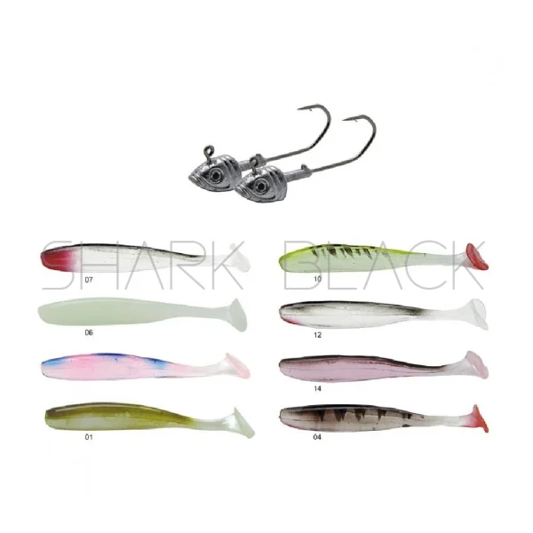 Señuelo Soft Bait W201 | 10 cm | Pack de 6 Unidades - Imagen 3