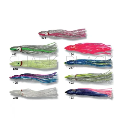 Señuelo Soft Lula OCB | 8 cm | Pack de 6 Unidades