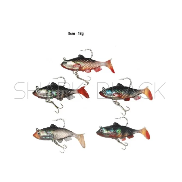 Señuelo Soft LW011 | 8 cm | 18 g | Pack de 5 Unidades - Imagen 3