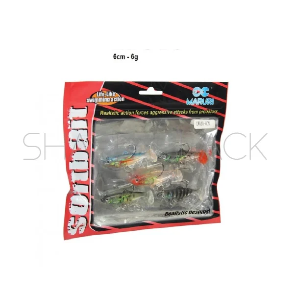Señuelo Soft LW010 | 6 cm | 6 g | Pack de 5 Unidades - Imagen 3