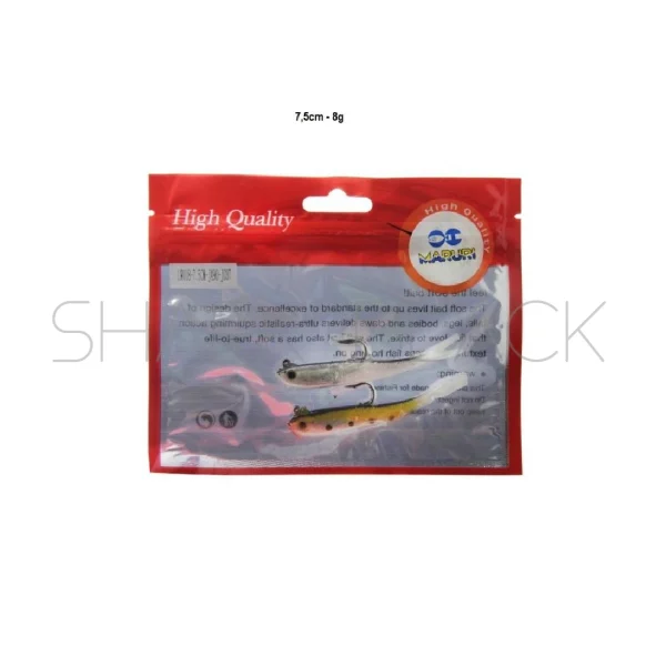 Señuelo Soft  LW018 | 7,5 cm | 8 g | Pack de 2 Unidades - Imagen 3