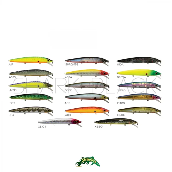 Señuelo Strike Pro EG-033F Alpha Minnow 115 – 11,5 cm 12 g - Imagen 3