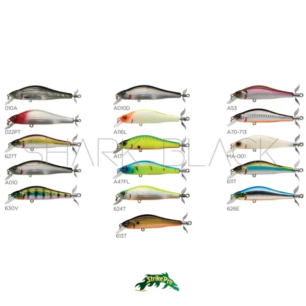 Señuelo Strike Pro EG-125AP – Archback Turgo 80 – 8 cm / 10.3g - Imagen 3