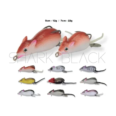 Señuelo Soft Super Mouse | 5 cm | Pack de 2 Unidades