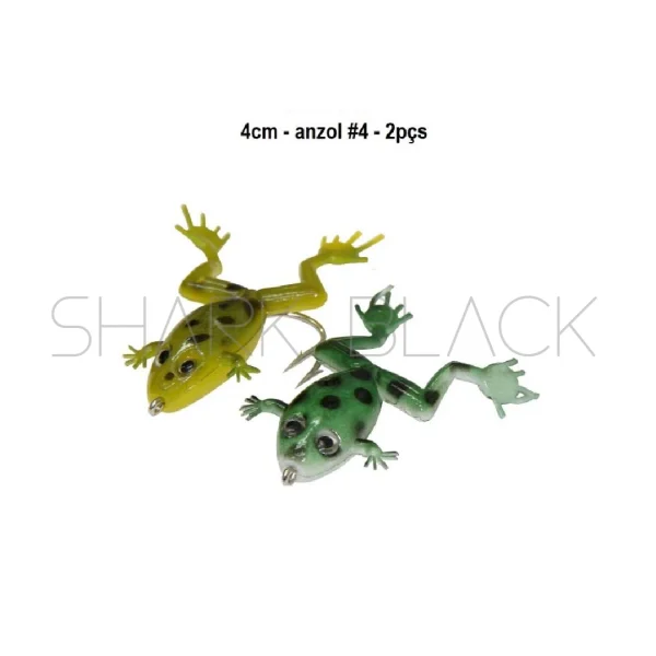 Señuelo Soft Sapo W030 | 4 cm | Pack de 2 Unidades