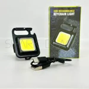 Llavero Linterna LED COB Recargable Ultra Brillante