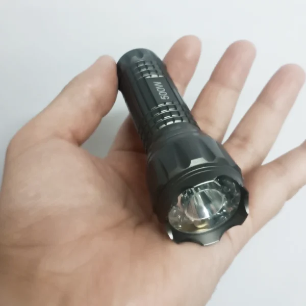 Linterna Táctica Power Style 500W con Puntero Láser y 5 Modos de Luz - Imagen 6