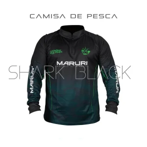 Camisa de Pesca Maruri MR UV Verde Camou – Secado Rápido y Protección Solar