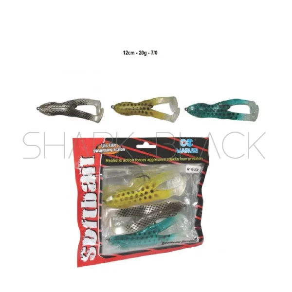 Señuelo Soft Sapo W116 | 12 cm | 20 g | Pack de 3 Unidades - Imagen 2