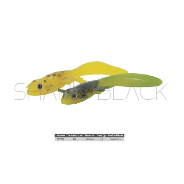 Señuelo Soft Sapo W192 | 8 cm | Pack de 2 Unidades - Imagen 2