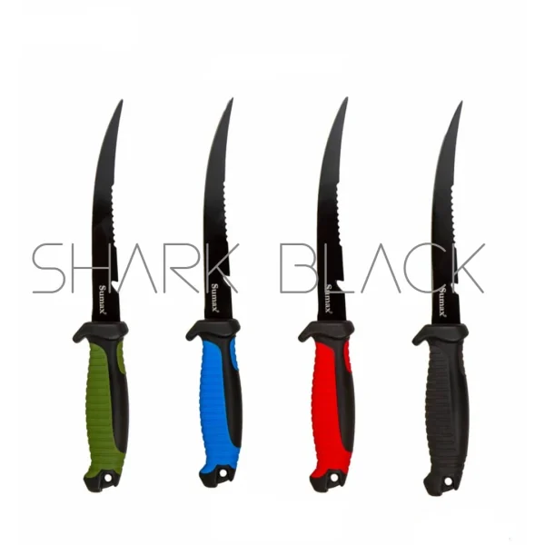 Cuchillo SU-2506 con funda protectora y guante anticorte