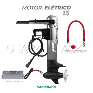 Motor Eléctrico Maruri 15 – Alto Rendimiento y Tecnología FOC para Pesca Deportiva Con Caja De Control