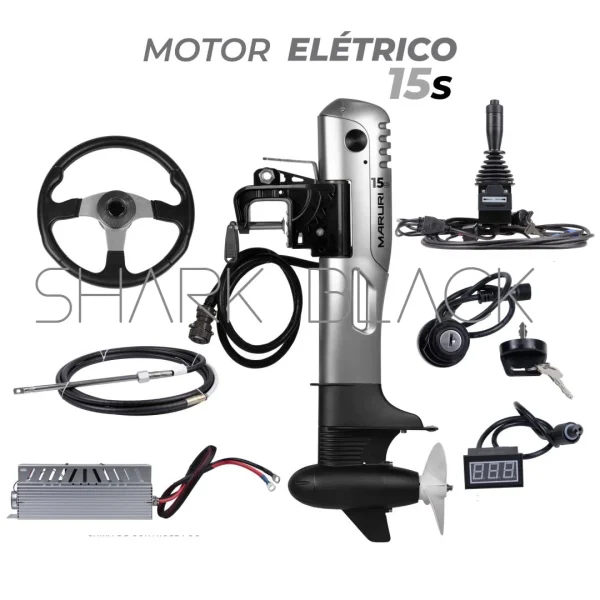 Motor Eléctrico de 15HP con Comando Completo