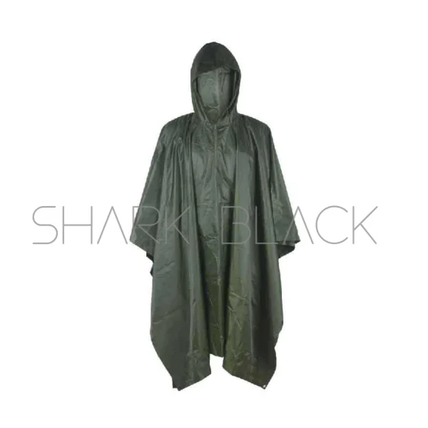 Poncho Impermeable con Capucha - Varios Colores y Camuflados - Imagen 5