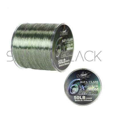 Línea de Pesca Sumax 6X Strong SD Verde Oscuro – Multifilamento Premium