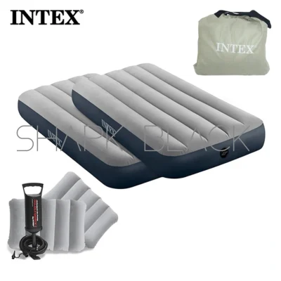 Colchón Inflable Intex 64111CL Set x2