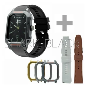 Smartwatch Blulory RTS + 3 Carcasas y Correas Intercambiables
