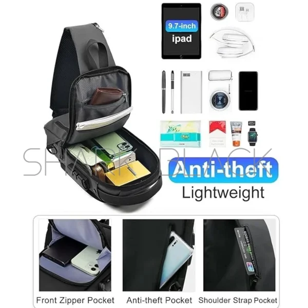 Mochila Antirrobo con Candado de Combinación - Imagen 2