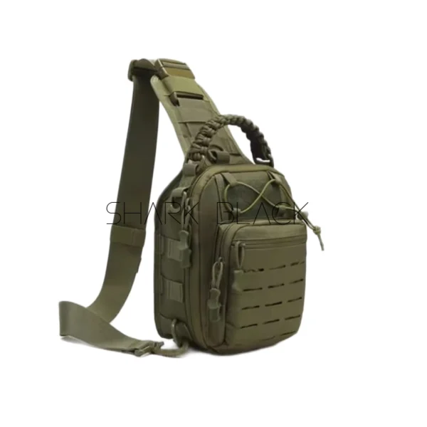 Mochila táctica cruzada multifuncional – 2 colores disponibles - Imagen 6