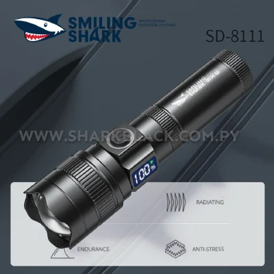 Linterna Shark M60 USB 5.000 Lúmenes SD-8111