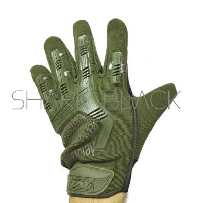 Guante Táctico Mechanix Mpact Verde SNP0483-G